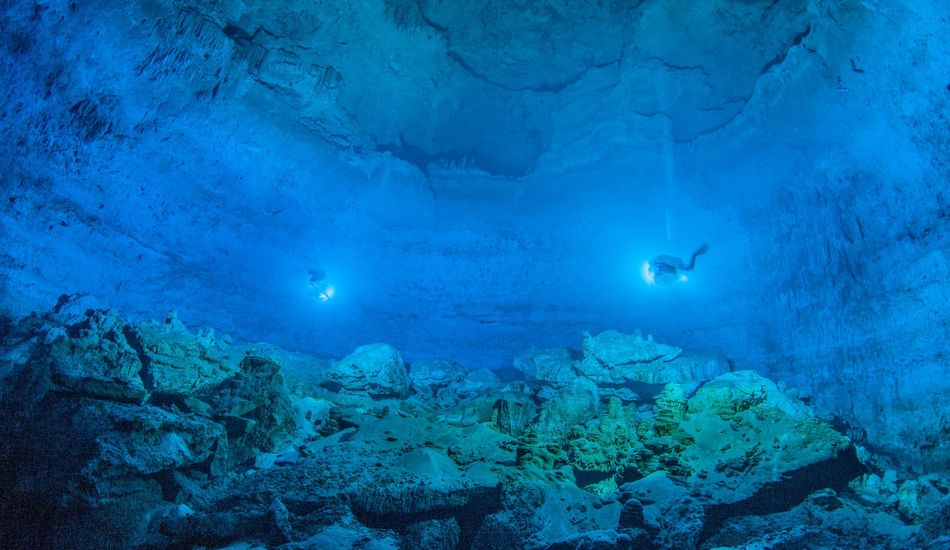 Underwater Caves