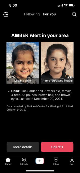 imageAmber Alerts