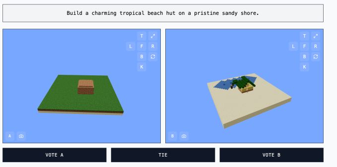 imageAI Benchmarking Minecraft