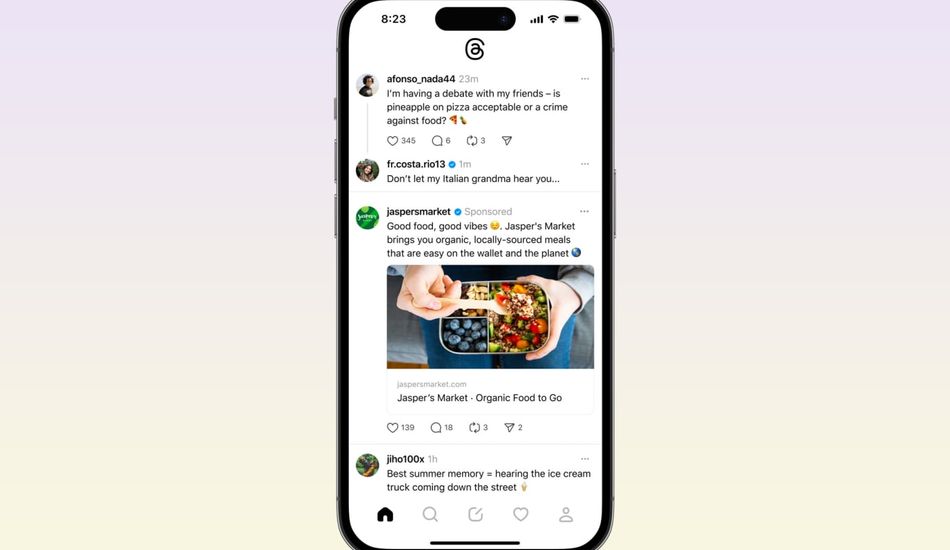 Threads ads