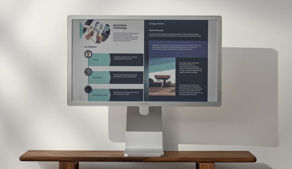 E Ink Monitor