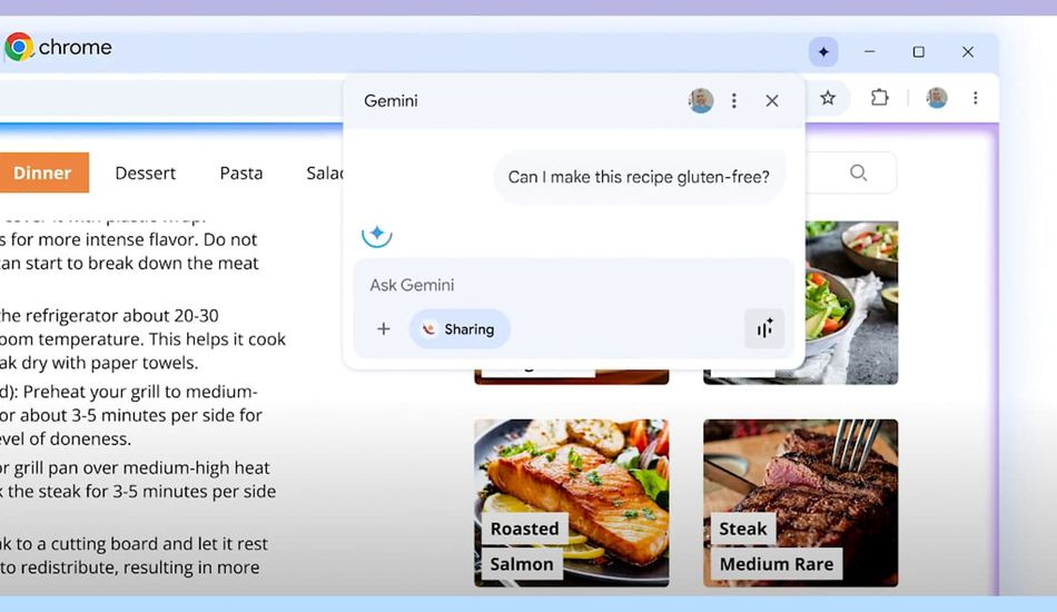 Gemini Chrome AI