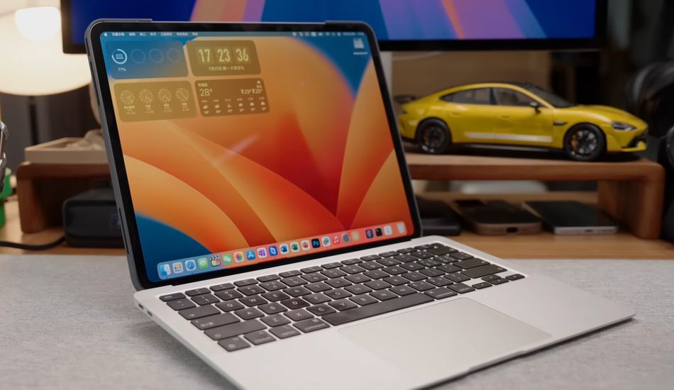 iPadBook hybrid